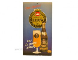 leeuw bier reclamebord superleeuw jaren 80